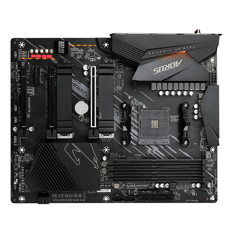 GIGABYTE B550 AORUS ELITE AX V2 bundkort AMD B550 Stik AM4 ATX - Billede 2